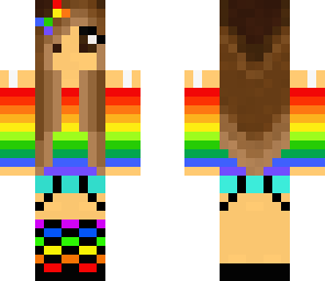 rainbow girl thats cooler