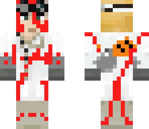 mad scientist with chainsaw