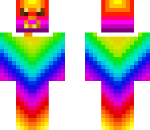 rainbow skin