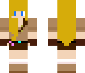 blonde jungle explorer