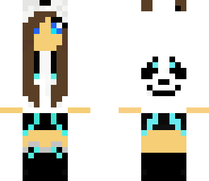 cute panda girl