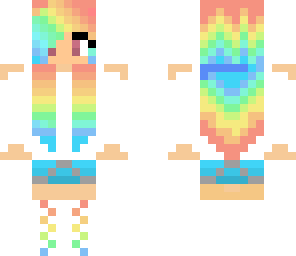 fixed rainbow girl
