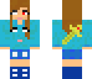 edited again herobrine daughter collection