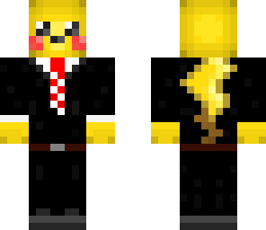 pikachu in a suit