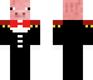 pig in a suite