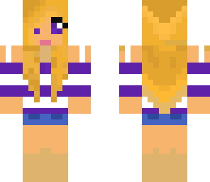 pretty purple girl