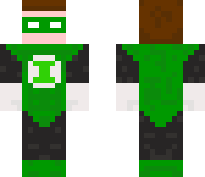 green lantern with halo