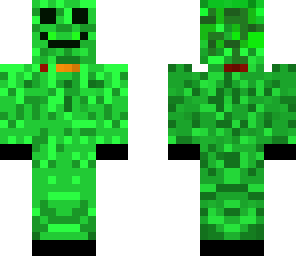 green pixel man
