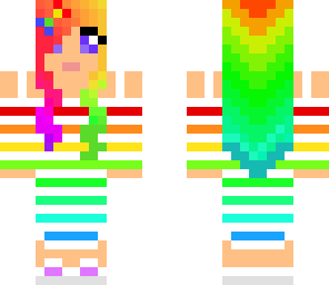 rainbow girl