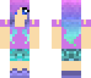 purple girl