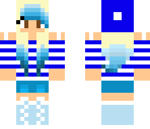 blue girl