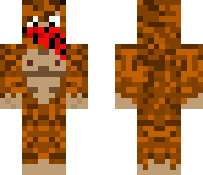 monkey with red bandana