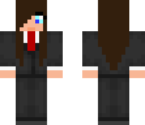 girl in suit