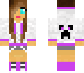 purple creeper hoodie