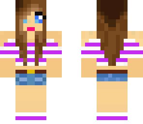 pretty purple girl
