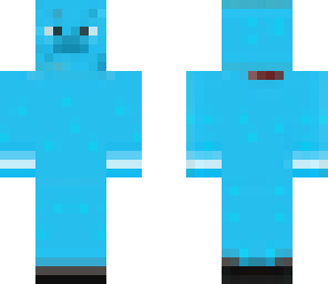 cyan man