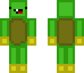 baby turtle xd i'll be wearing this skin for ever
