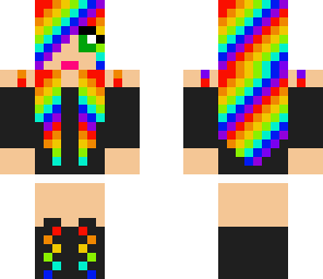 swaggy rainbow gurl