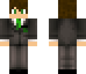 green suit