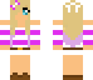 pretty blond with purple stripes and dip dye
