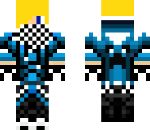 cool blue black assasin