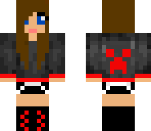 red creeper girl