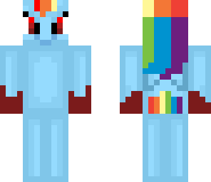 evil rainbow dash