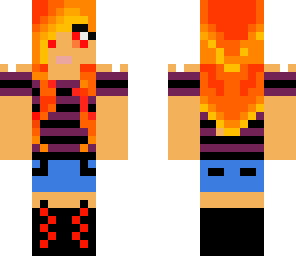 girl with fire hair