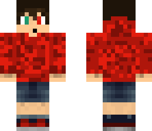 red sweater