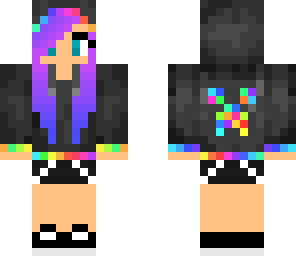 girly creeper team - rainbow