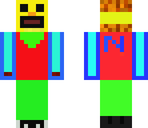 masked pumpkin man