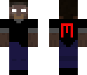 herobrine with a suit