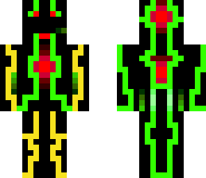 green and yellow tron