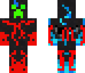 creeper with m on the back