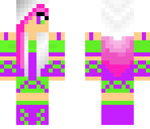 neon girl edit