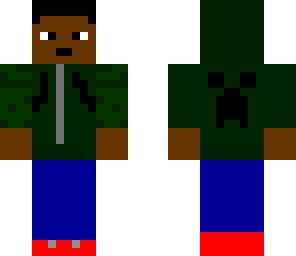 black guy in a hoodie