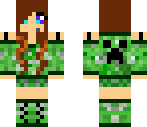 creeper girl gamer