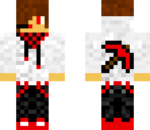 redstone pickaxe hoodie