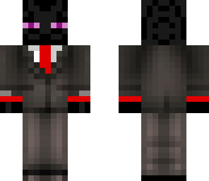 enderman con smoking