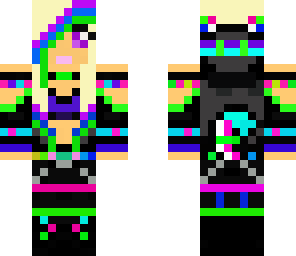 rainbow girl