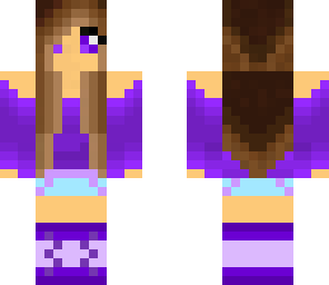 purple girl