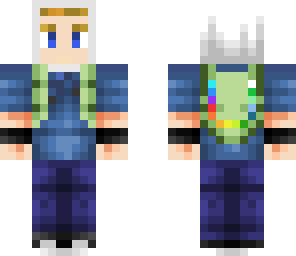 a human hardcore adventurer hd skin