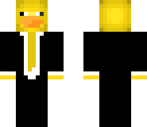 duck in a suit