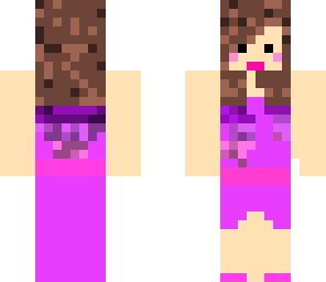 purple cupcake girl