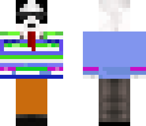 dressed panda