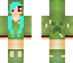 charged creeper girl