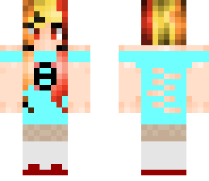 punk girl edited to a more classy style