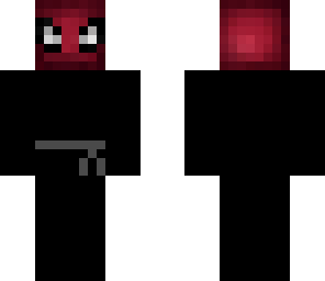 ninja with spiderman mask