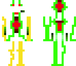 neon man