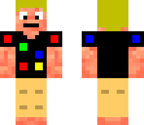 red and pink guy